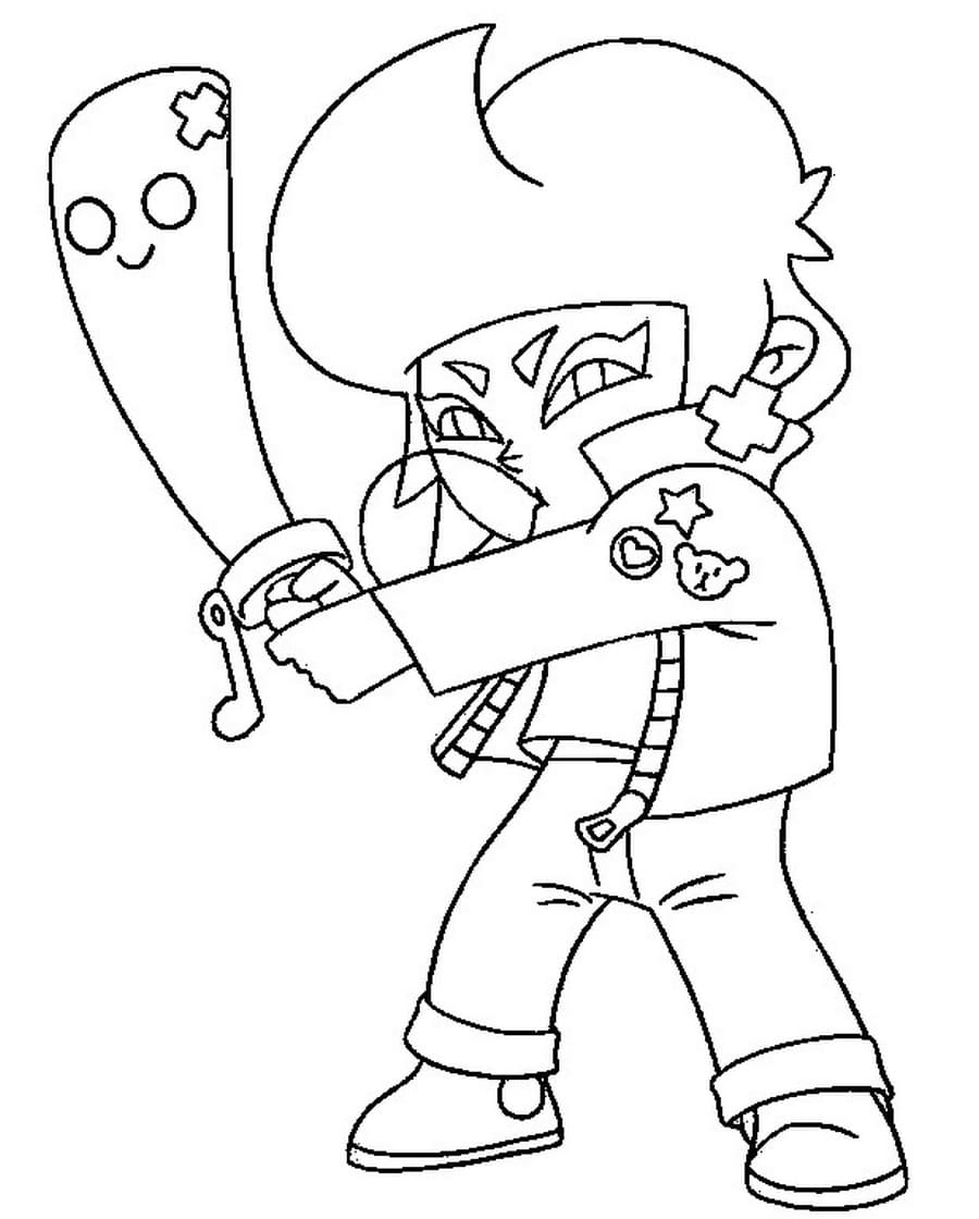 Brawl Stars kolorowanki